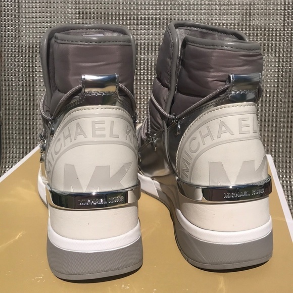 Michael Kors Lula Booties pearl grey - Picture 5 of 9